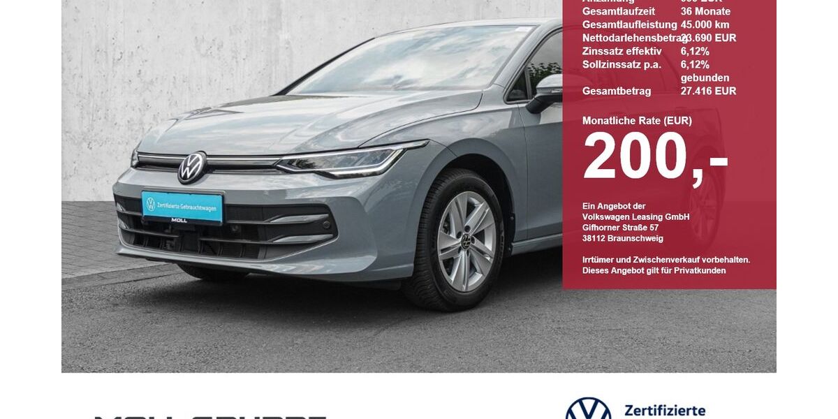 VW Golf 8.851 km 23.690 &euro; Düsseldorf 40474