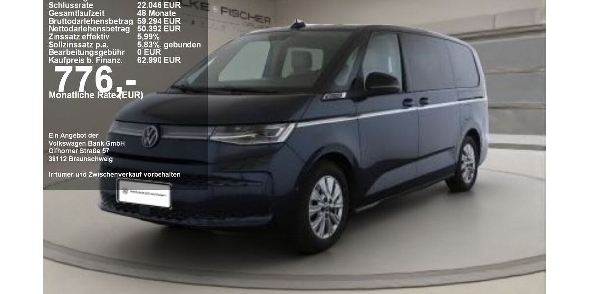 VW T7 Multivan 18.865 km 59.979 &euro; Krefeld 47805