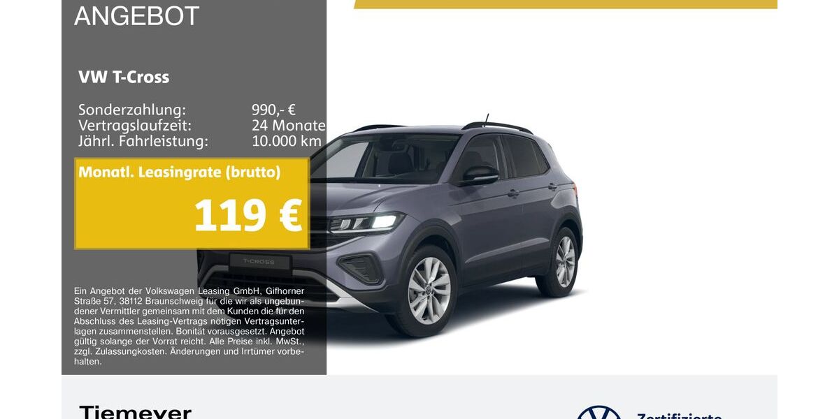 VW T-Cross 25.845 km 19.340 &euro; Duisburg 47059