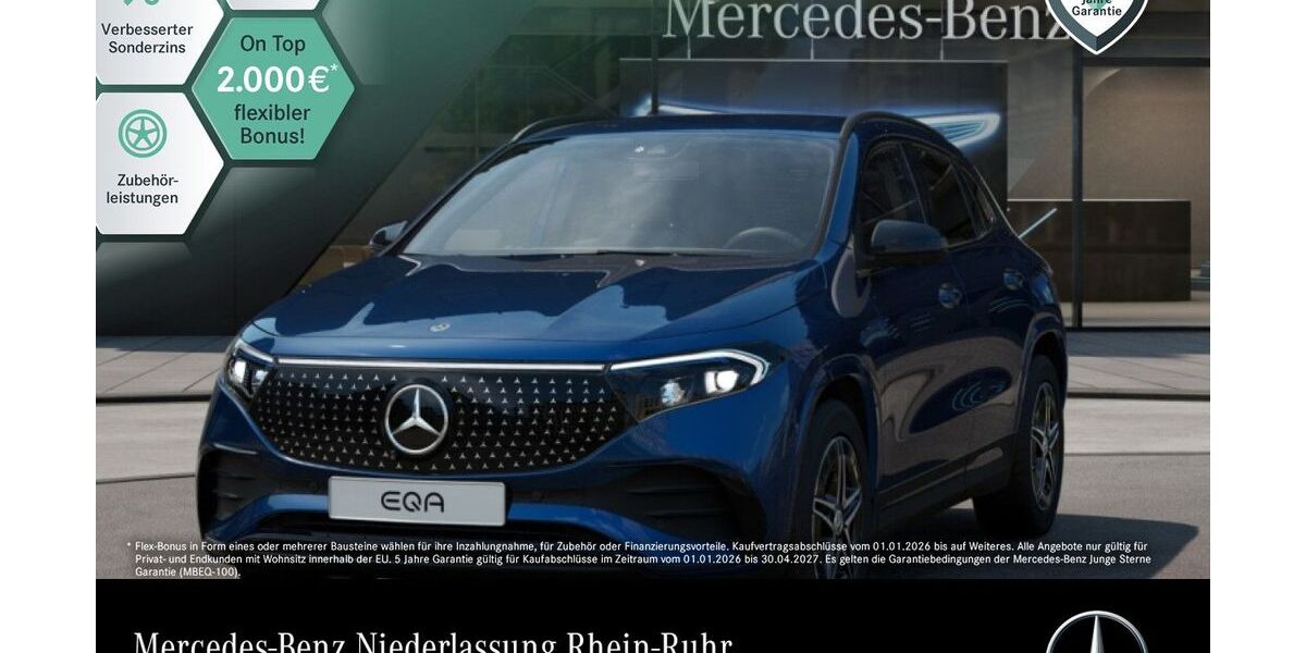 Mercedes-Benz EQA 3.219 km 42.890 &euro; Duisburg 47138