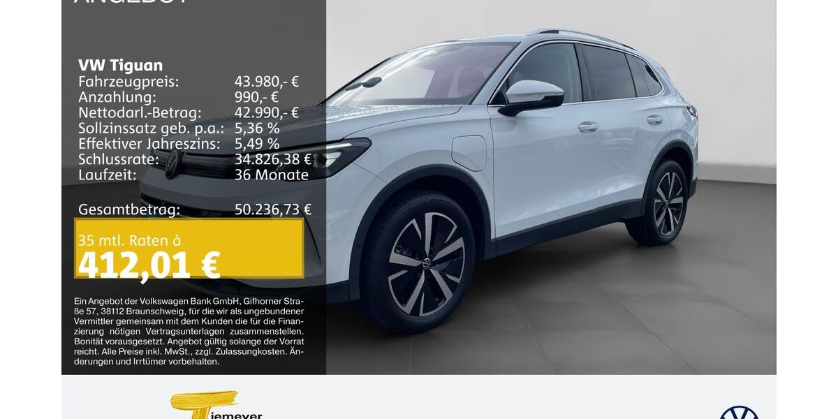 VW Tiguan 12.999 km 37.980 &euro; Duisburg 47059