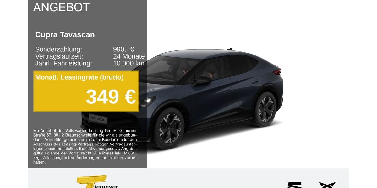 Cupra Tavascan 11.649 km 39.630 &euro; Duisburg 47059