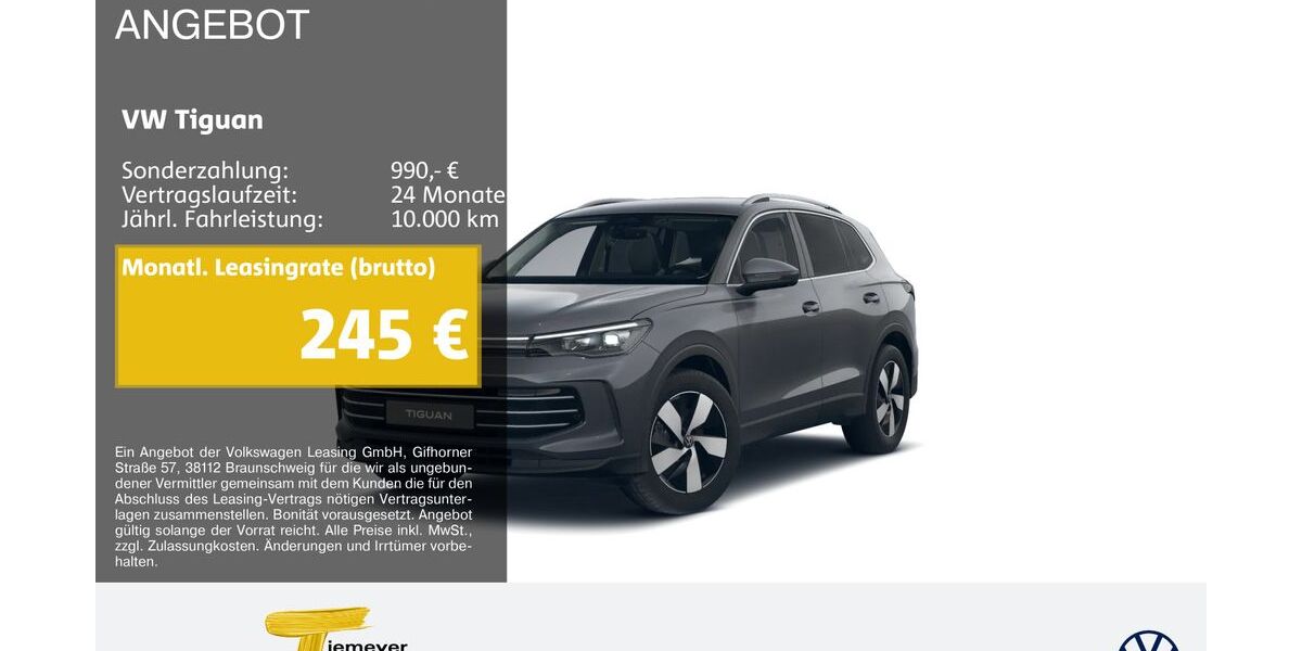 VW Tiguan 10.719 km 38.350 &euro; Duisburg 47059