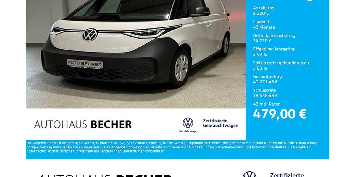 VW ID. Buzz 11.000 km 42.930 &euro; Wesel 46485