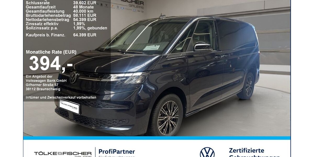 VW T7 Multivan 4.990 km 58.890 &euro; Krefeld 47805