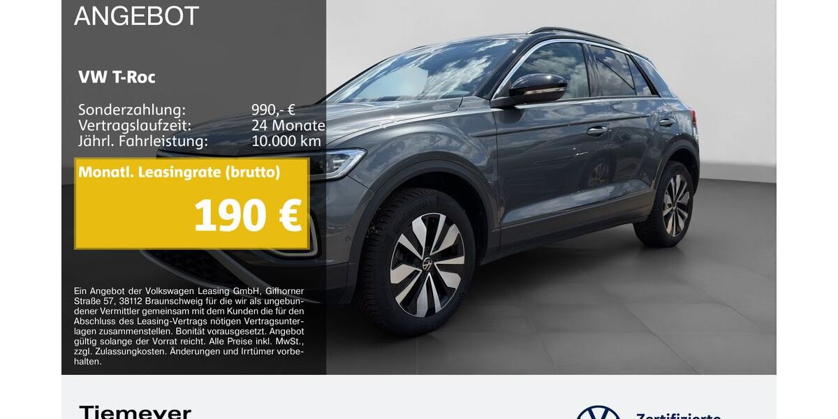 VW T-Roc 29.184 km 26.490 &euro; Duisburg 47059