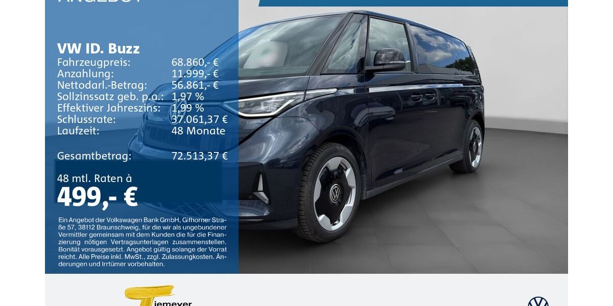VW ID. Buzz 19.741 km 67.760 &euro; Duisburg 47059