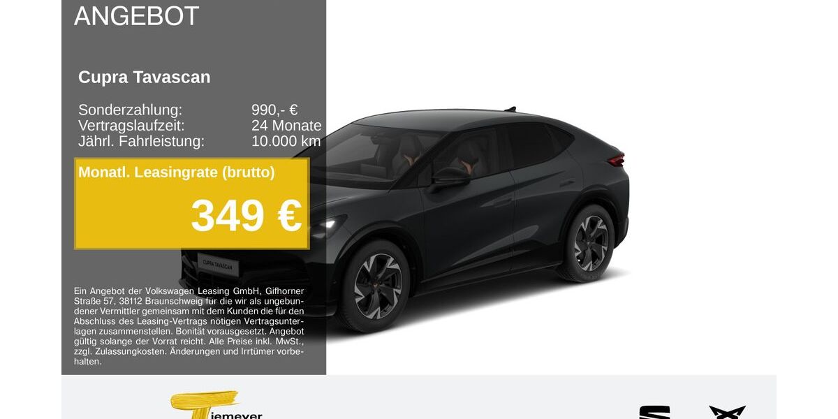 Cupra Tavascan 10.924 km 39.890 &euro; Duisburg 47059