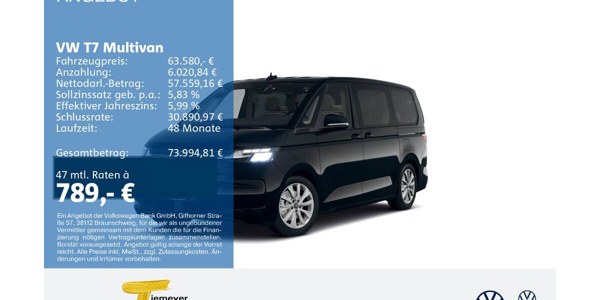 VW T7 Multivan 23.918 km 62.940 &euro; Gelsenkirchen 45888